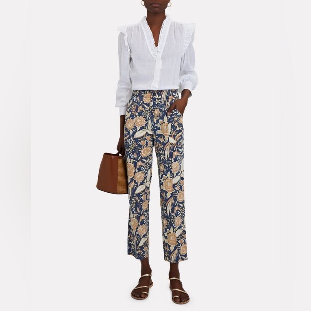 Mother The Springy Floral Ankle Jeans Size 25
